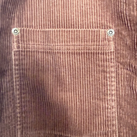 Susan Bristol Corduroy Jumper Maxi Dress Chocolate Brown Size S 100% Cotton - Picture 6 of 13